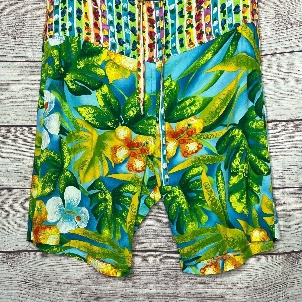 Jam’s World Vintage Men's Made in USA Tropical Vacation Cruise Shorts Size JV
